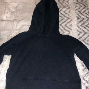 Lululemon navy crop sweatshirt